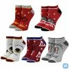 Bioworld Harry Potter: Hogwarts - 5 Pair Ankle Socks