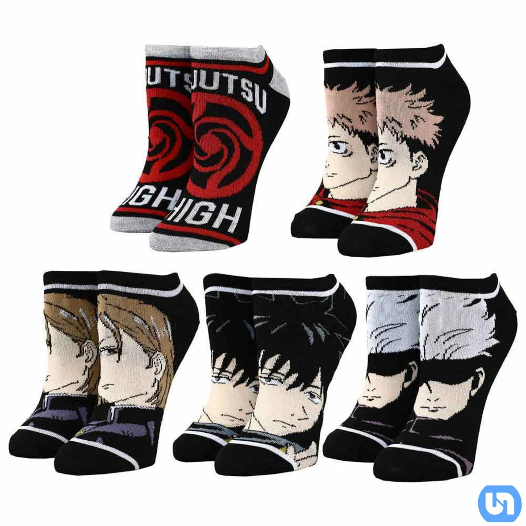 Best reviews of ๐ Bioworld Jujutsu Kaisen: 5 Pair Ankle ๐งฆ Socks Merch ๐ฏ 3 Bioworld Jujutsu Kaisen: 5 Pair Ankle Socks Merch