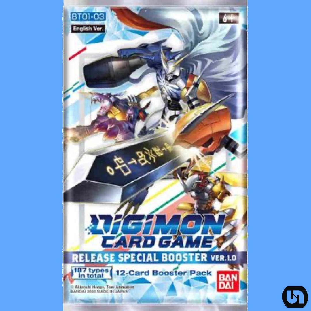 Outlet ๐ Bandai Digimon TCG: Booster Pack Ver 1.0 โจ 3 Bandai Digimon TCG: Booster Pack Ver 1.0