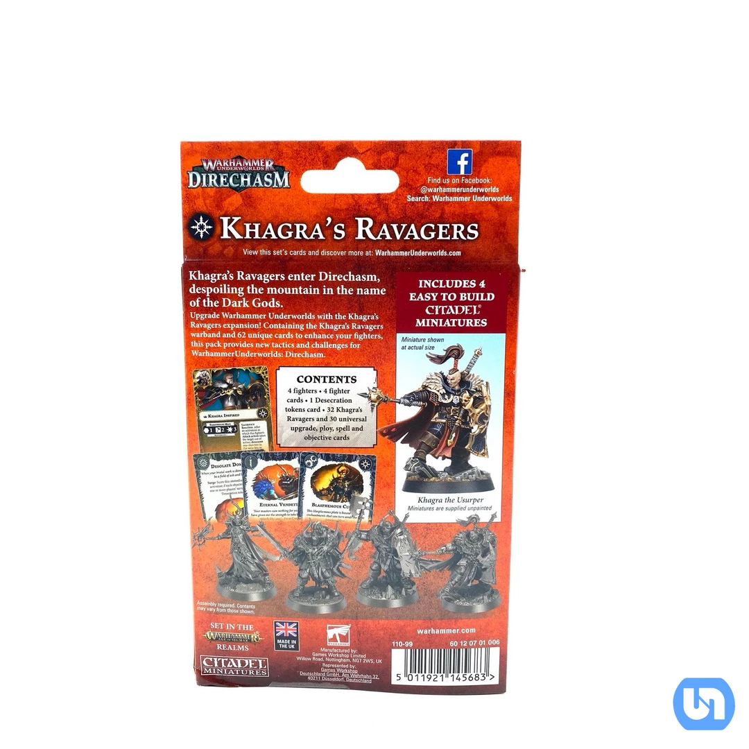 Promo โ๏ธ Games Workshop Miniatures Warhammer: Underworlds - Direchasm-Khagra's Ravagers ๐ 4 Games Workshop Miniatures Warhammer: Underworlds - Direchasm-Khagra's Ravagers