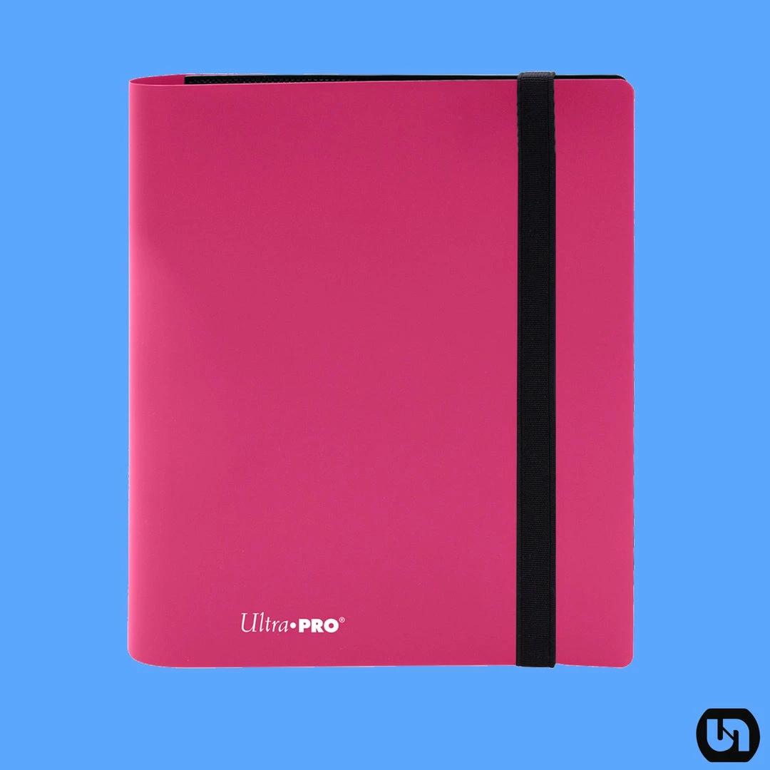Brand new 🎁 Ultra Pro: Eclipse 4-Pocket Pro-Binder - Hot Pink Supplies ⌛ 3 Ultra Pro: Eclipse 4-Pocket Pro-Binder - Hot Pink Supplies