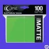 Wholesale ⌛ Ultra Pro: Eclipse PRO Matte Deck Protector Sleeves - Lime Green 100ct 🔔 2 Ultra Pro: Eclipse PRO Matte Deck Protector Sleeves - Lime Green 100ct