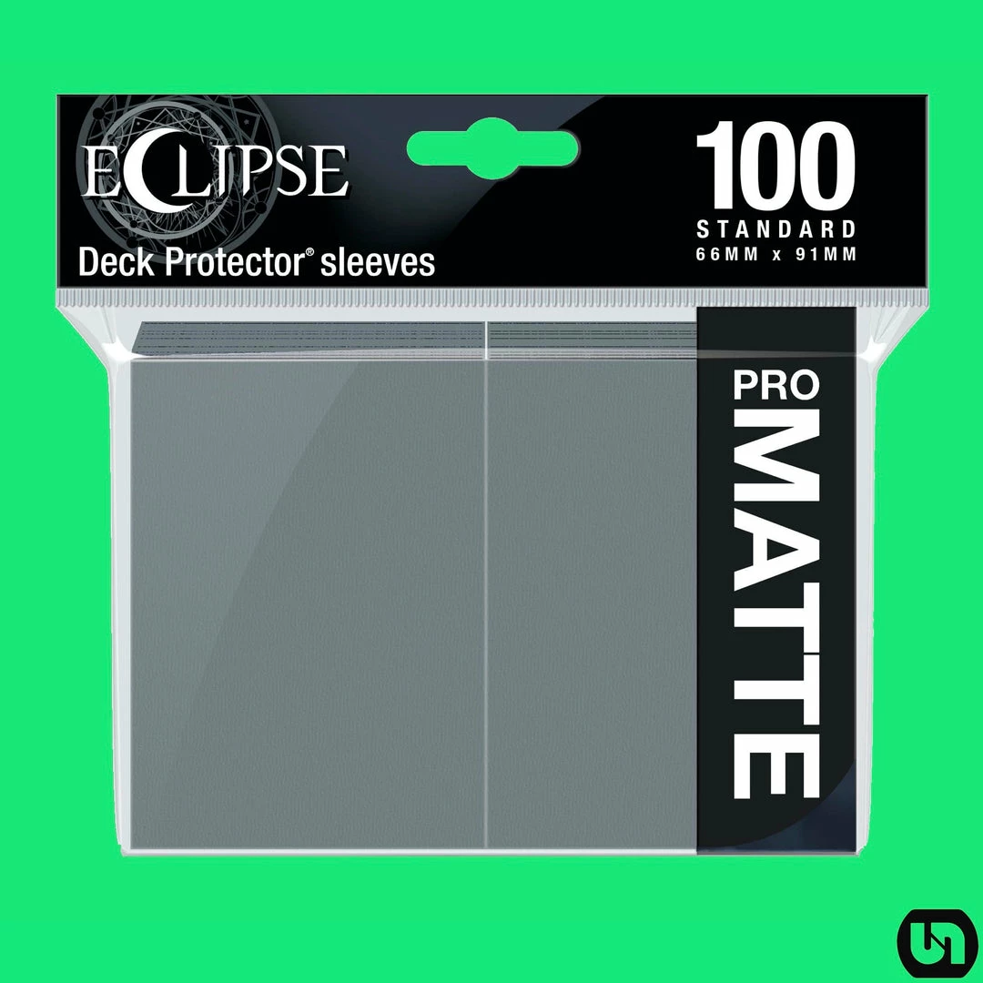 Coupon 🌟 Supplies Ultra Pro: Eclipse PRO Matte Deck Protector Sleeves - Smoke Grey 100ct 🤩 3 Supplies Ultra Pro: Eclipse PRO Matte Deck Protector Sleeves - Smoke Grey 100ct