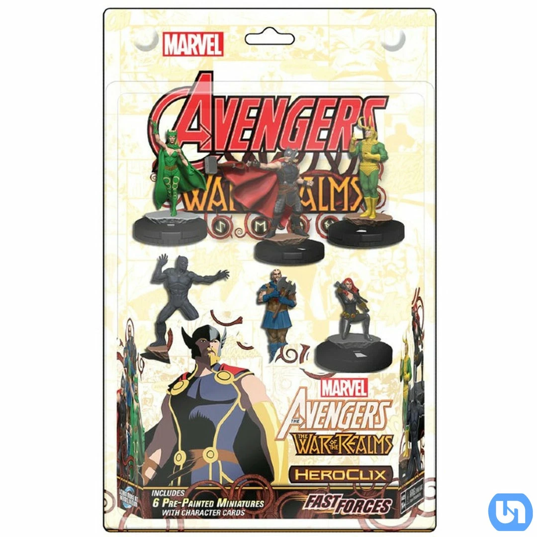 New ๐ Wizkids Miniatures Marvel HeroClix: Avengers War Of The Realms Fast Forces ๐ 3 Wizkids Miniatures Marvel HeroClix: Avengers War Of The Realms Fast Forces