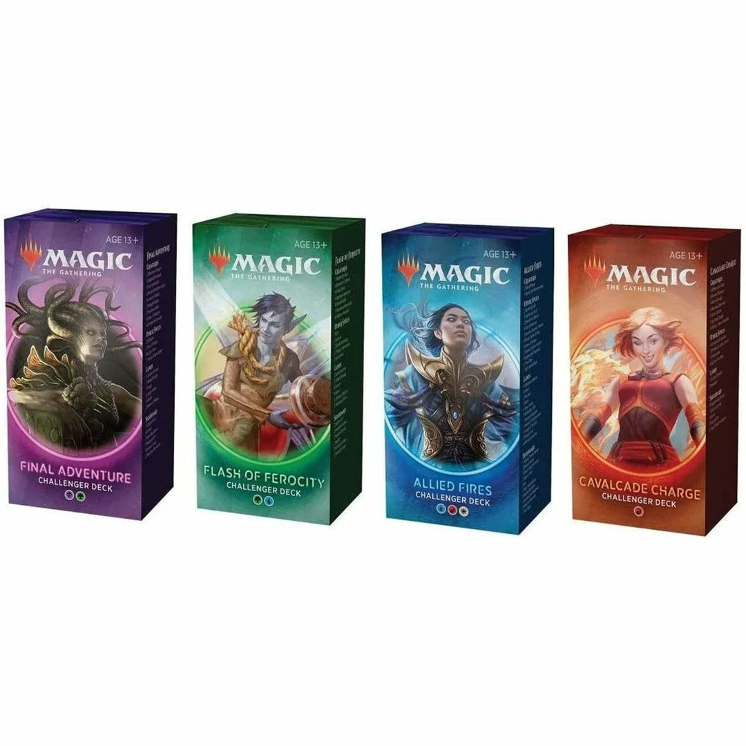Flash Sale ๐ฏ Wizards Of The Coast Magic The Gathering: 2020 Challenger Set Of All 4 Decks ๐งจ 3 Wizards Of The Coast Magic The Gathering: 2020 Challenger Set Of All 4 Decks