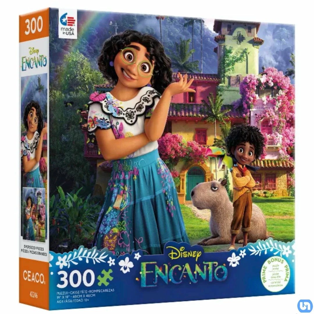 Coupon ๐ CEACO Company Toys & Figures Puzzle: Disney Encanto 300pc ๐ 3 CEACO Company Toys & Figures Puzzle: Disney Encanto 300pc