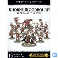 Games Workshop Miniatures Warhammer: Age Of Sigmar - Start Collecting!-Khorne Bloodbound, Goreblade Warband