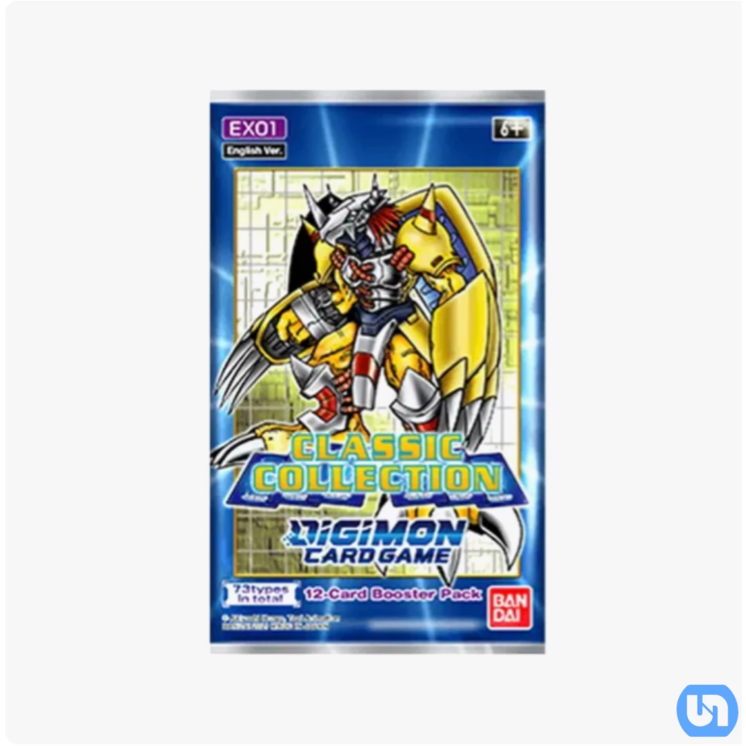 Wholesale โจ Bandai Digimon TCG: Classic Collection Booster Pack ๐งจ 3 Bandai Digimon TCG: Classic Collection Booster Pack