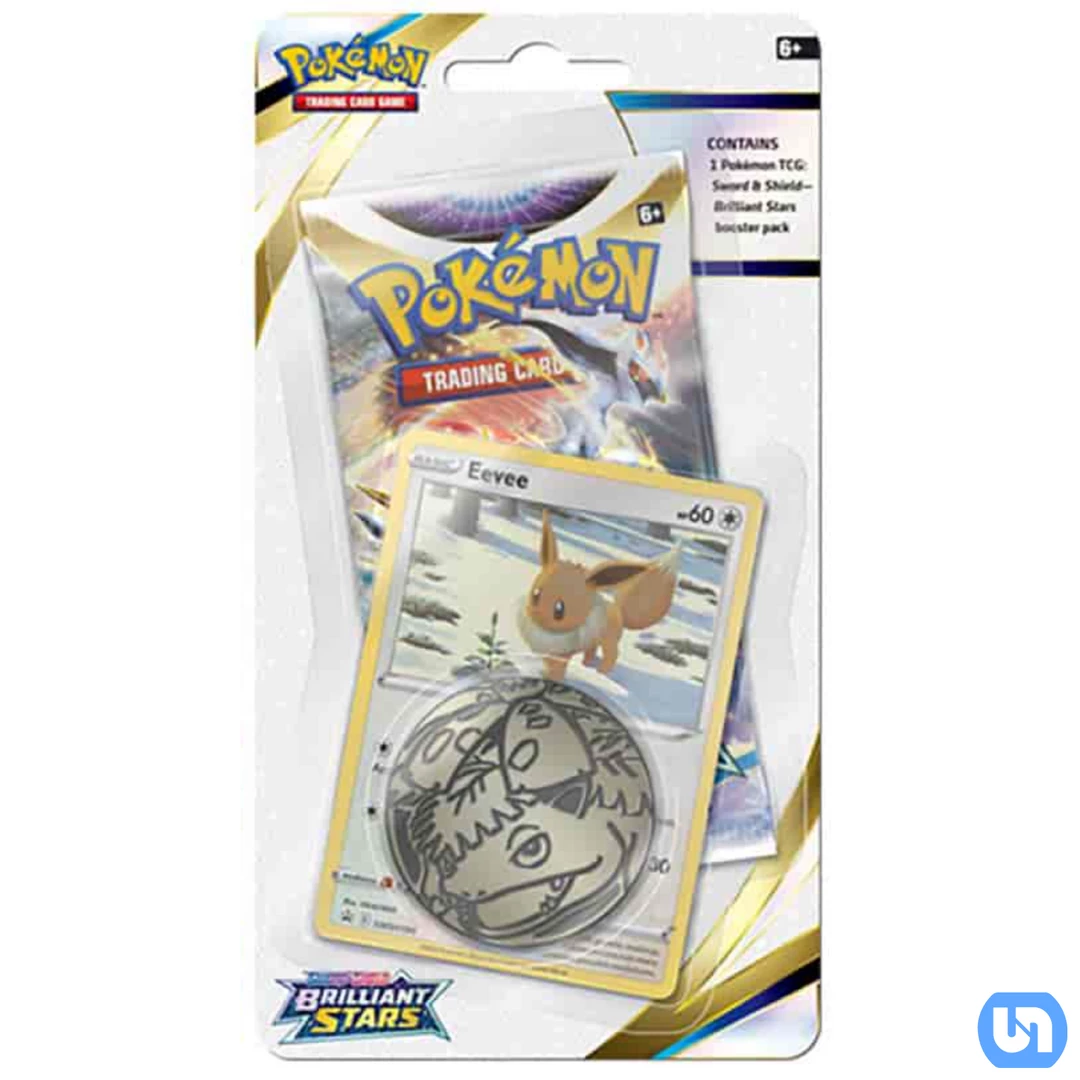 Best Sale โ๏ธ Pokemon TCG: Sword & Shield - Brilliant Stars Checklane Blister Pack (Eevee) ๐ 3 Pokemon TCG: Sword & Shield - Brilliant Stars Checklane Blister Pack (Eevee)