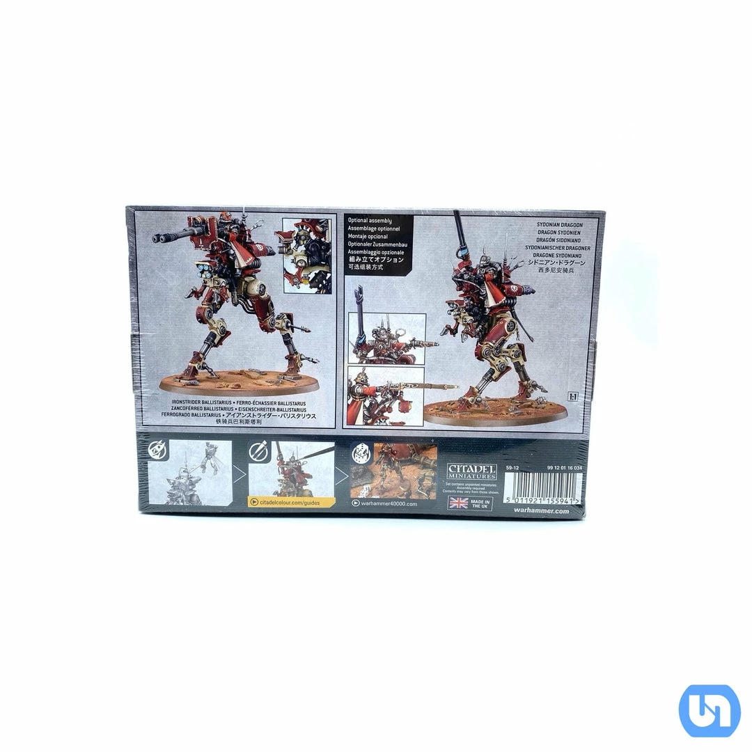 Coupon 🌟 Games Workshop Warhammer: 40,000 - Adeptus Mechanicus-Ironstrider 😉 4 Games Workshop Warhammer: 40,000 - Adeptus Mechanicus-Ironstrider