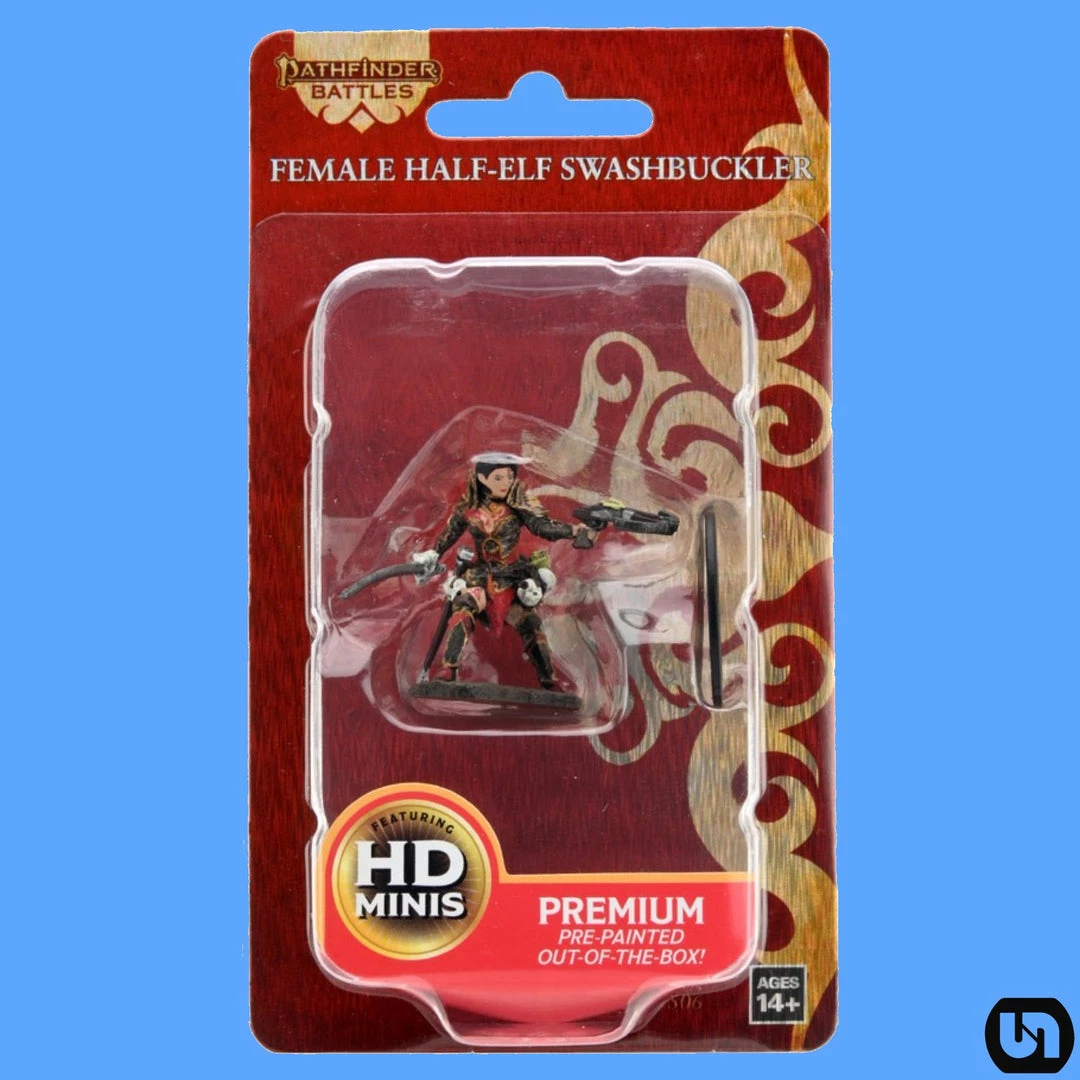 Best Pirce ๐ Wizkids Pathfinder: Battles Premium Painted Miniature - Female Half-Elf Swashbuckler Miniatures ๐ฅฐ 3 Wizkids Pathfinder: Battles Premium Painted Miniature - Female Half-Elf Swashbuckler Miniatures