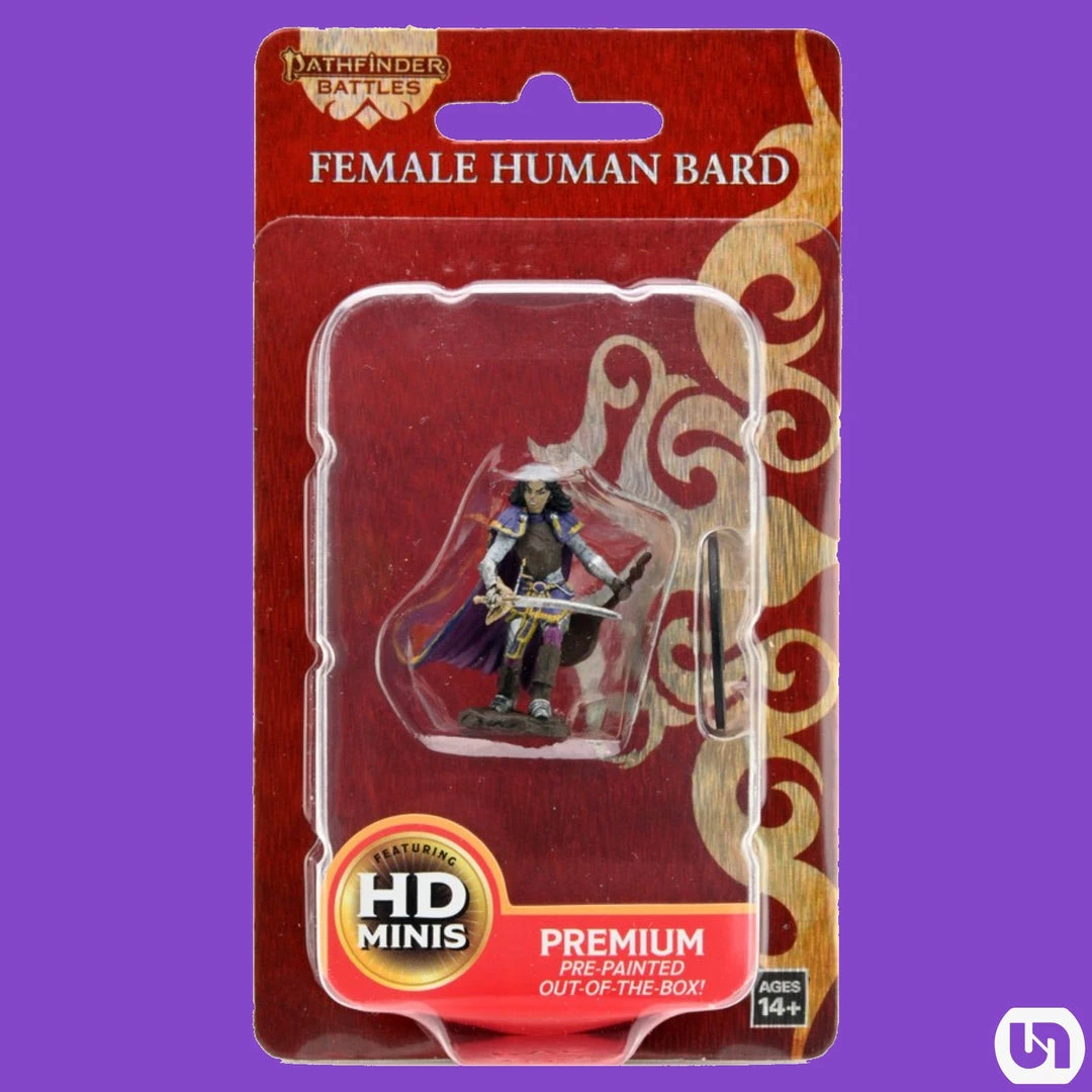 Best Pirce 🥰 Wizkids Miniatures Pathfinder: Battles Premium Painted Miniature - Female Human Bard 🤩 3 Wizkids Miniatures Pathfinder: Battles Premium Painted Miniature - Female Human Bard