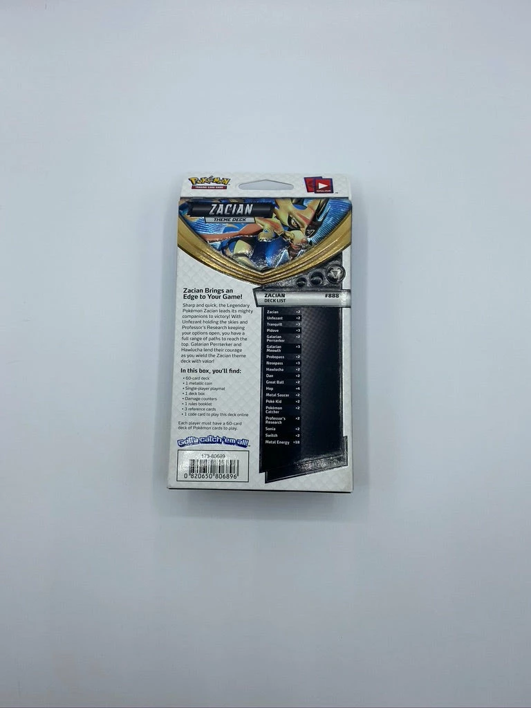 Coupon ๐ Pokemon TCG: Sword & Shield-Rebel Clash Zacian Theme Deck ๐ 4 Pokemon TCG: Sword & Shield-Rebel Clash Zacian Theme Deck
