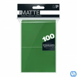Ultra Pro: PRO Matte Deck Protector Sleeves - Green 100ct