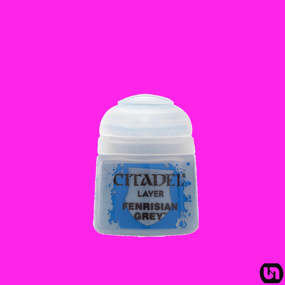 New โ Games Workshop Warhammer: Citadel Colour - Layer - Fenrisian Grey Miniatures ๐ 3 Games Workshop Warhammer: Citadel Colour - Layer - Fenrisian Grey Miniatures