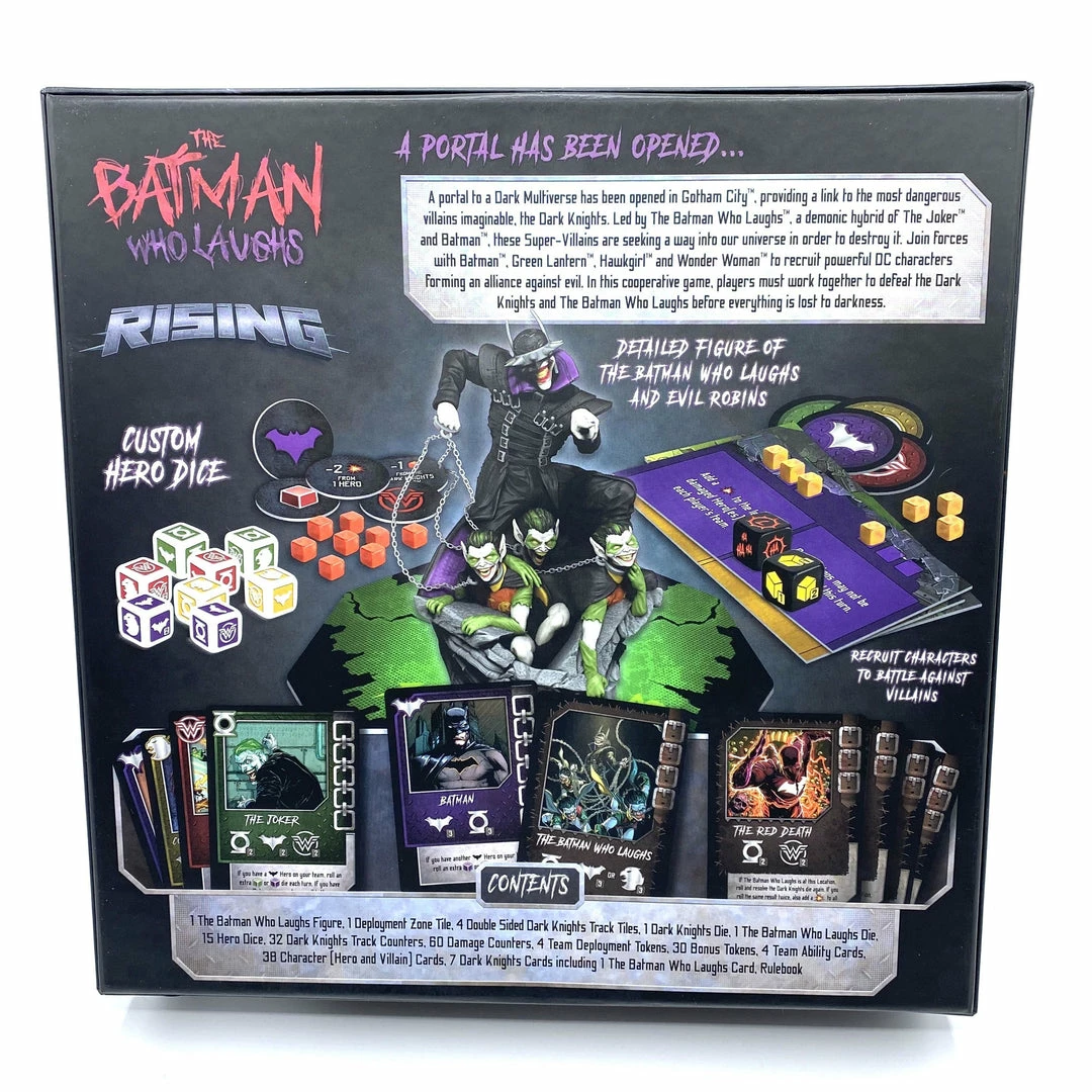 Deals ๐ USAopoly Board Games The Batman Who Laughs - Rising Board Game ๐ฅฐ 4 USAopoly Board Games The Batman Who Laughs - Rising Board Game