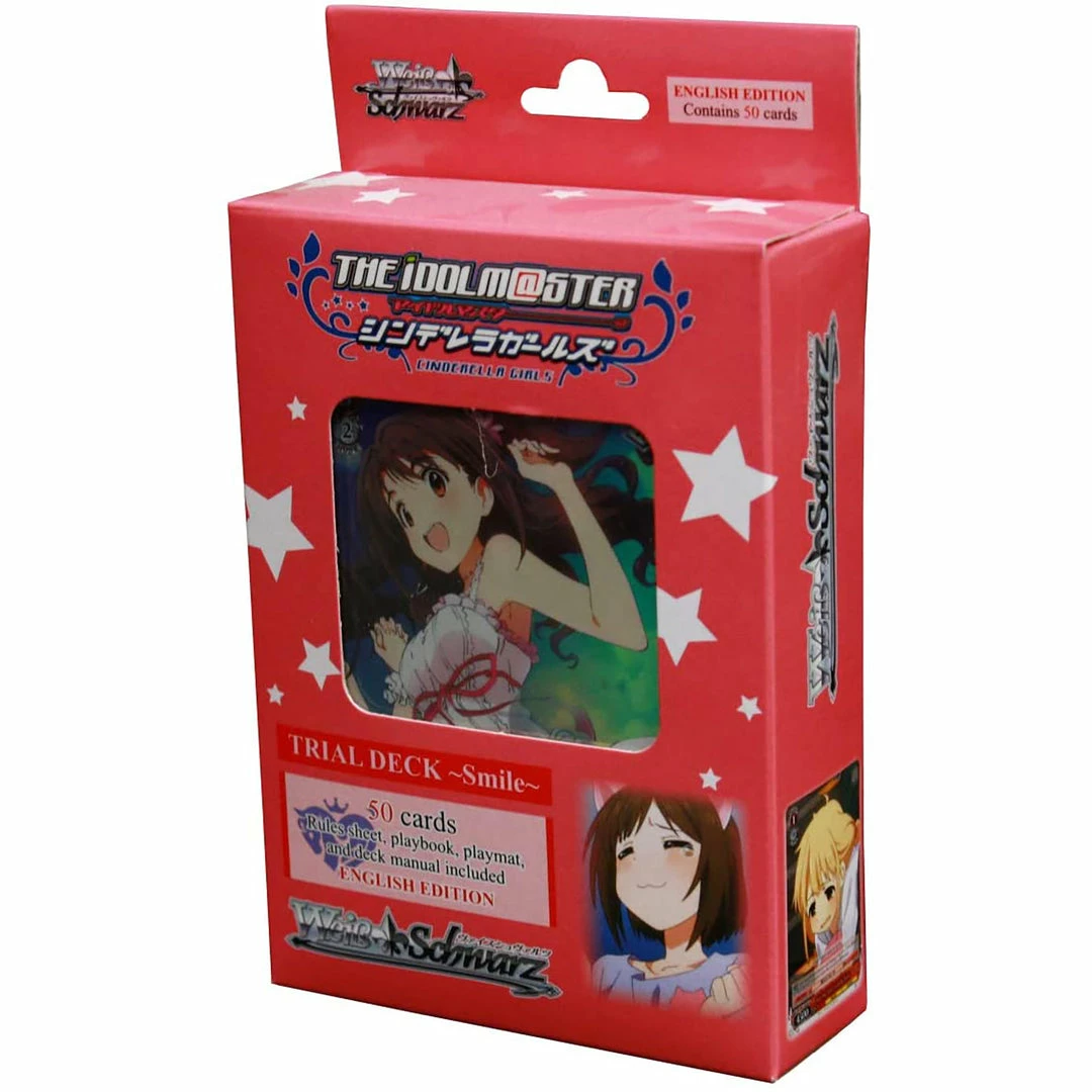 Coupon ๐ BushiRoad Weiss Schwarz: The Idolm@ster Cinderella ๐ง Girls Smile - Trial Deck TCGs ๐งจ 3 BushiRoad Weiss Schwarz: The Idolm@ster Cinderella Girls Smile - Trial Deck TCGs