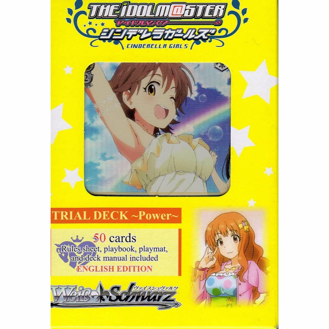 Best deal 🛒 BushiRoad Weiss Schwarz: The Idolm@ster Cinderella 👧 Girls Power - Trial Deck + TCGs 👍 3 BushiRoad Weiss Schwarz: The Idolm@ster Cinderella Girls Power - Trial Deck + TCGs
