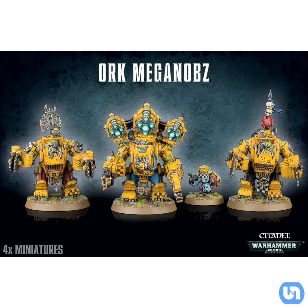 Deals π€© Games Workshop Miniatures Warhammer: 40,000 - Orks-Meganobz β 3 Games Workshop Miniatures Warhammer: 40,000 - Orks-Meganobz