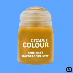 Games Workshop Miniatures Warhammer: Citadel Colour - Contrast - Nazdreg Yellow
