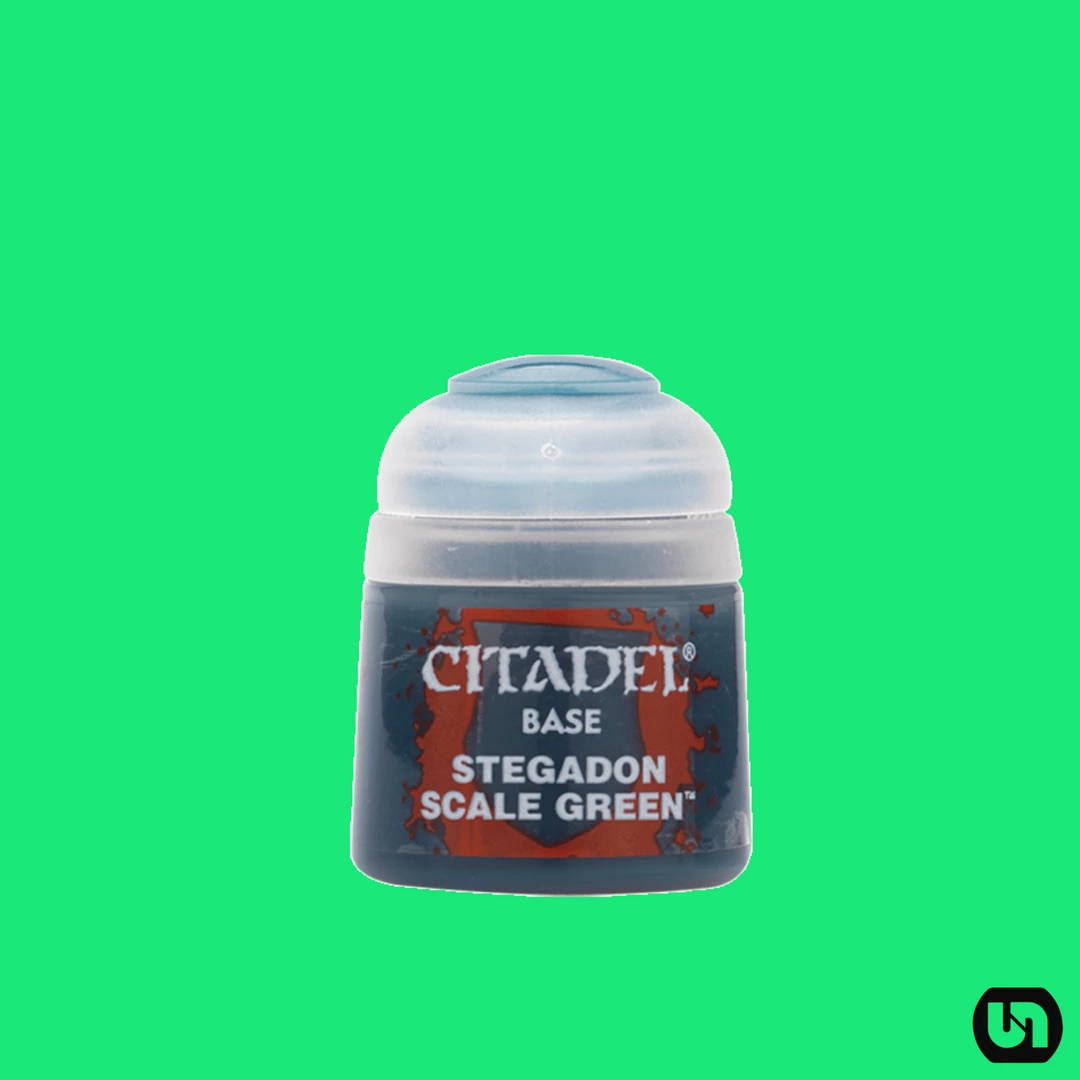 Brand new ❤️ Games Workshop Miniatures Warhammer: Citadel Colour - Base - Stegadon Scale Green 🔥 3 Games Workshop Miniatures Warhammer: Citadel Colour - Base - Stegadon Scale Green