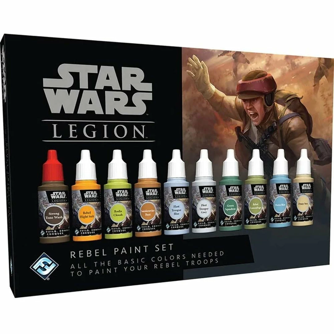 Top 10 ๐ Fantasy Flight Games Star Wars: Legion - Rebel Paint Set Miniatures ๐ 3 Fantasy Flight Games Star Wars: Legion - Rebel Paint Set Miniatures