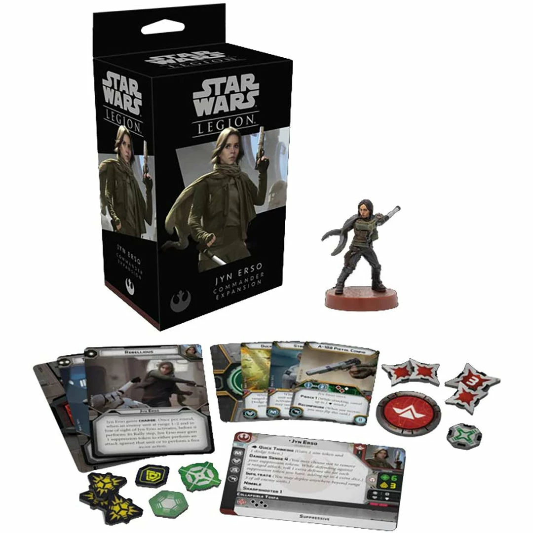 Best Sale 🎉 Fantasy Flight Games Star Wars: Legion - Jyn Erso Commander Expansion 👏 4 Fantasy Flight Games Star Wars: Legion - Jyn Erso Commander Expansion