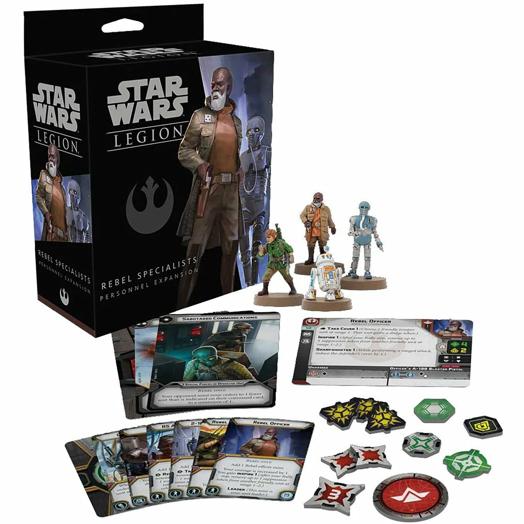 Discount 👍 Fantasy Flight Games Star Wars: Legion - Rebel Specialists Personnel Expansion 👏 4 Fantasy Flight Games Star Wars: Legion - Rebel Specialists Personnel Expansion