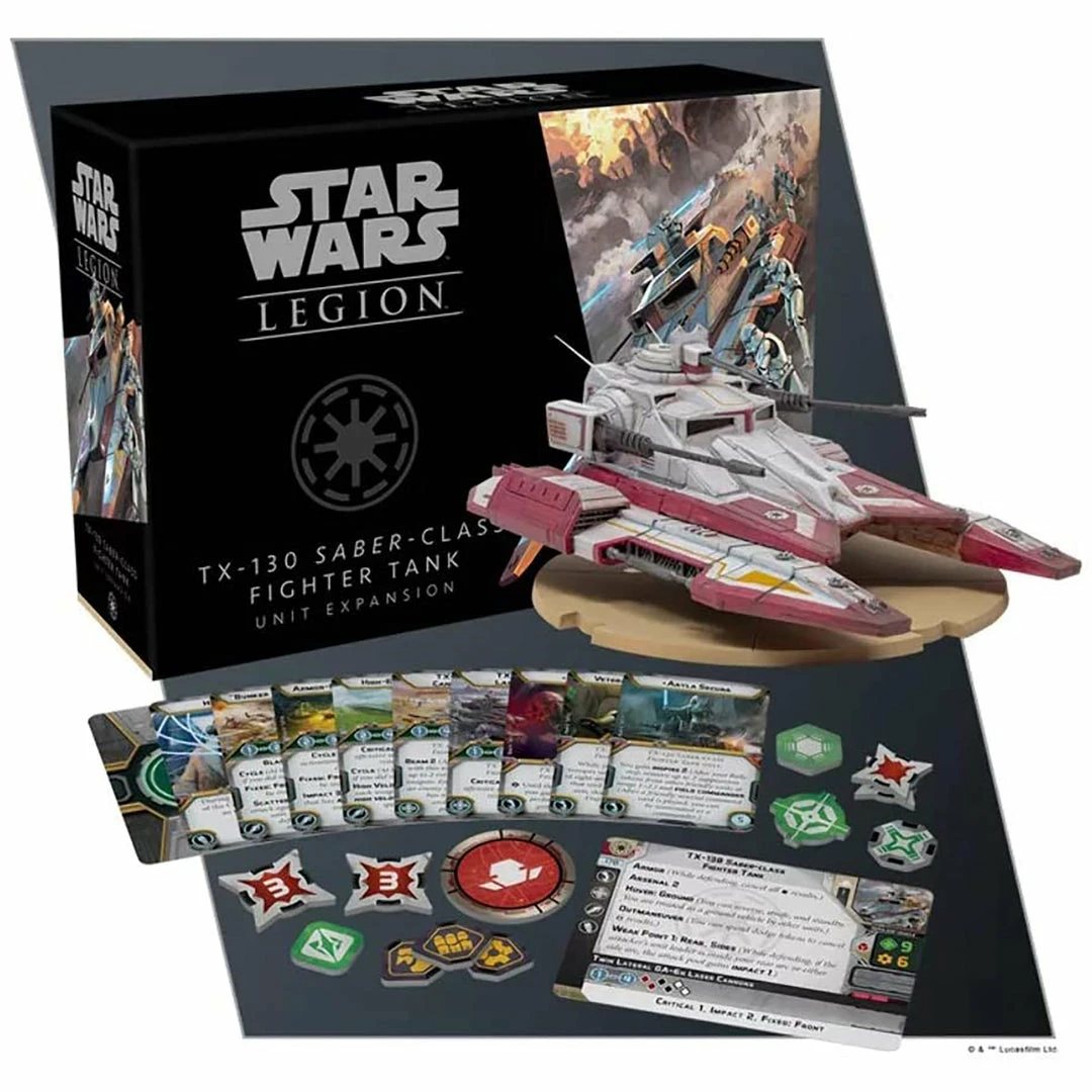 Discount ๐ Fantasy Flight Games Miniatures Star Wars: Legion - TX-130 Saber Class Fighter Tank Unit Expansion ๐ 4 Fantasy Flight Games Miniatures Star Wars: Legion - TX-130 Saber Class Fighter Tank Unit Expansion
