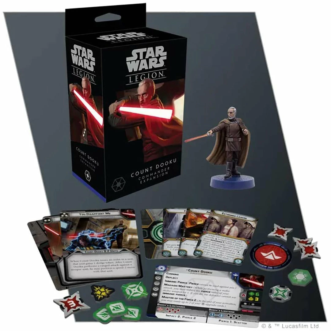 Best reviews of 🛒 Fantasy Flight Games Miniatures Star Wars: Legion - Count Dooku Commander Expansion 💯 4 Fantasy Flight Games Miniatures Star Wars: Legion - Count Dooku Commander Expansion