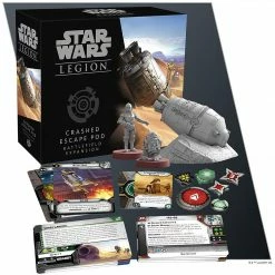 Fantasy Flight Games Star Wars: Legion - Crashed Escape Pod Battlefield Expansion Miniatures