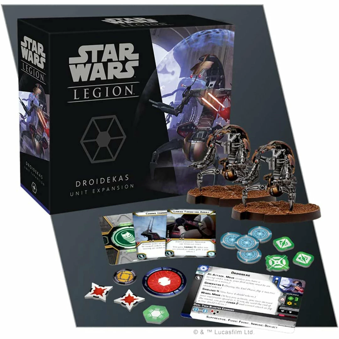 Discount β Fantasy Flight Games Star Wars: Legion - Droidekas Unit Expansion Miniatures π 4 Fantasy Flight Games Star Wars: Legion - Droidekas Unit Expansion Miniatures