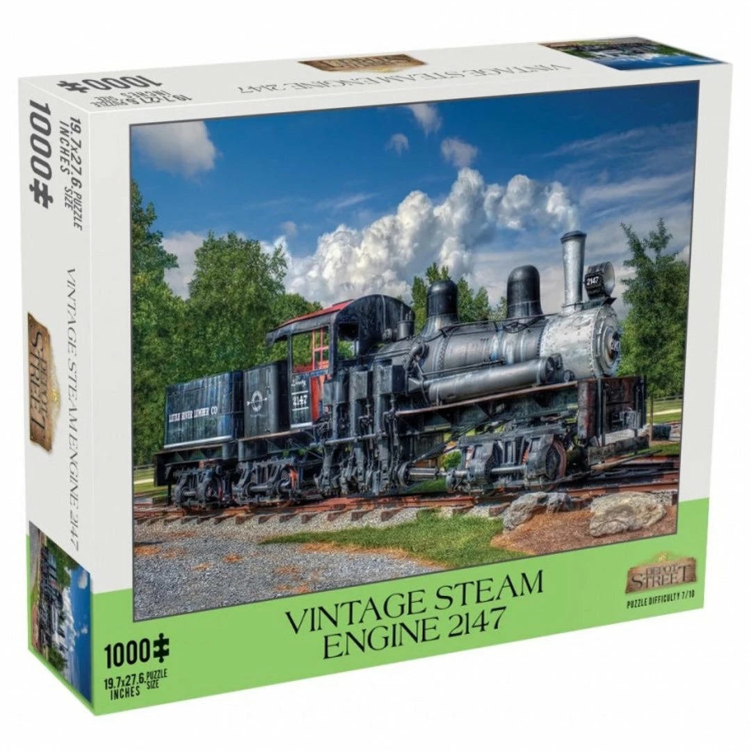 Best Pirce ๐คฉ MCHEZO Vintage Steam Engine 1000pc Puzzle ๐ 3 MCHEZO Vintage Steam Engine 1000pc Puzzle