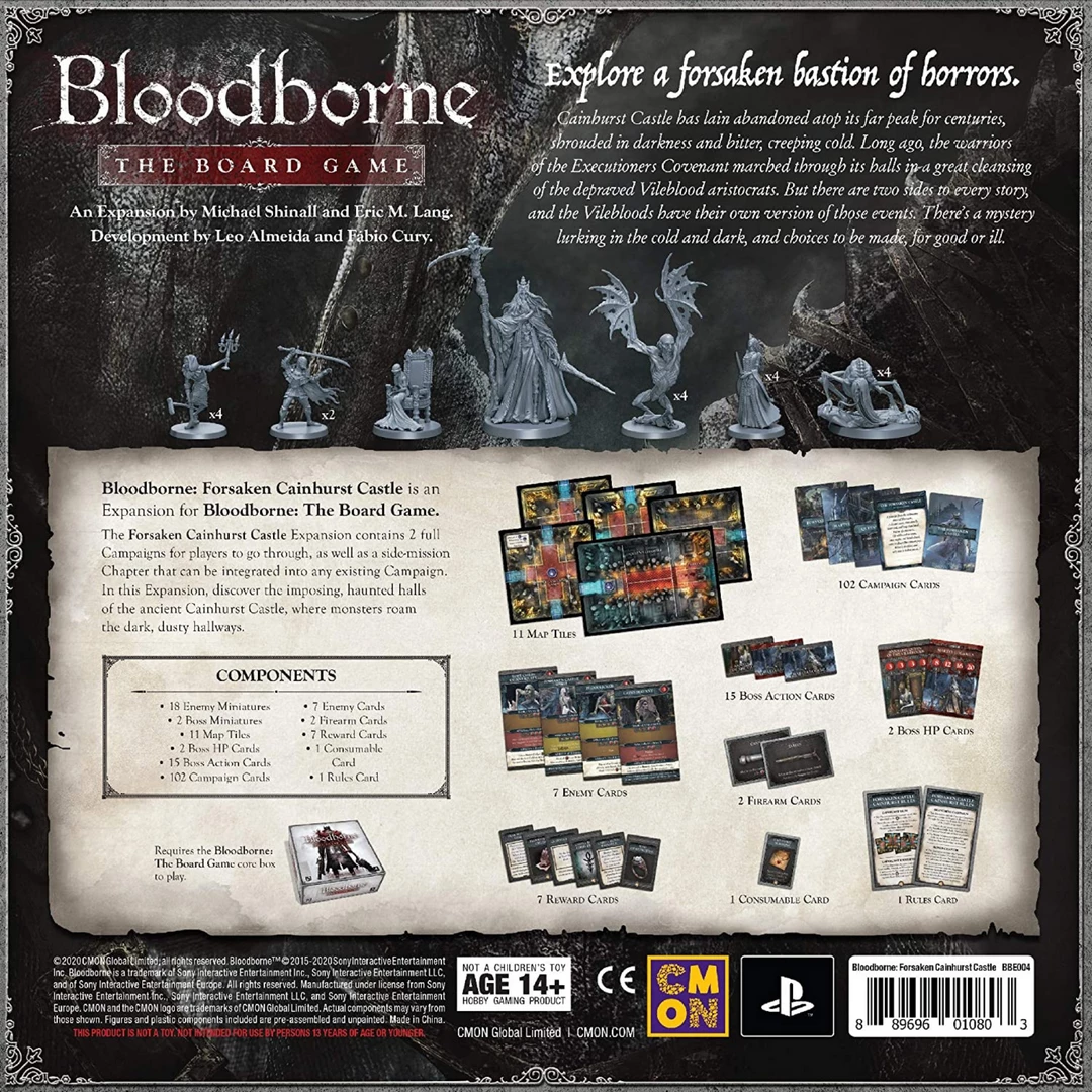 Discount ๐ CMON Global Limited Bloodborne: The Board Game - Forsaken Cainhurst Castle โ๏ธ 4 CMON Global Limited Bloodborne: The Board Game - Forsaken Cainhurst Castle