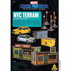 Atomic Mass Games Marvel Crisis Protocol: NYC Terrain Pack Miniatures