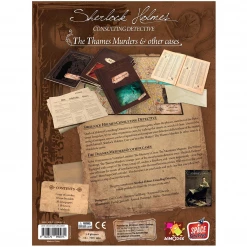Space Cowboys Sherlock Holmes Consulting Detective: The Thames Murders & Other Cases