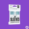 Brand new ๐ Just Sleeves: Standard Card Game Sleeves 50ct - Clear Supplies ๐ 1 Just Sleeves: Standard Card Game Sleeves 50ct - Clear Supplies