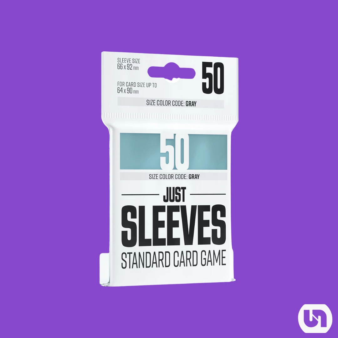 Brand new ๐ Just Sleeves: Standard Card Game Sleeves 50ct - Clear Supplies ๐ 3 Just Sleeves: Standard Card Game Sleeves 50ct - Clear Supplies
