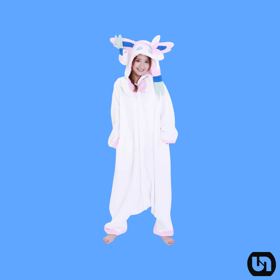 New 🛒 Clever Idiots Pokemon: Kigurumi - Sylveon Merch 👏 3 Clever Idiots Pokemon: Kigurumi - Sylveon Merch