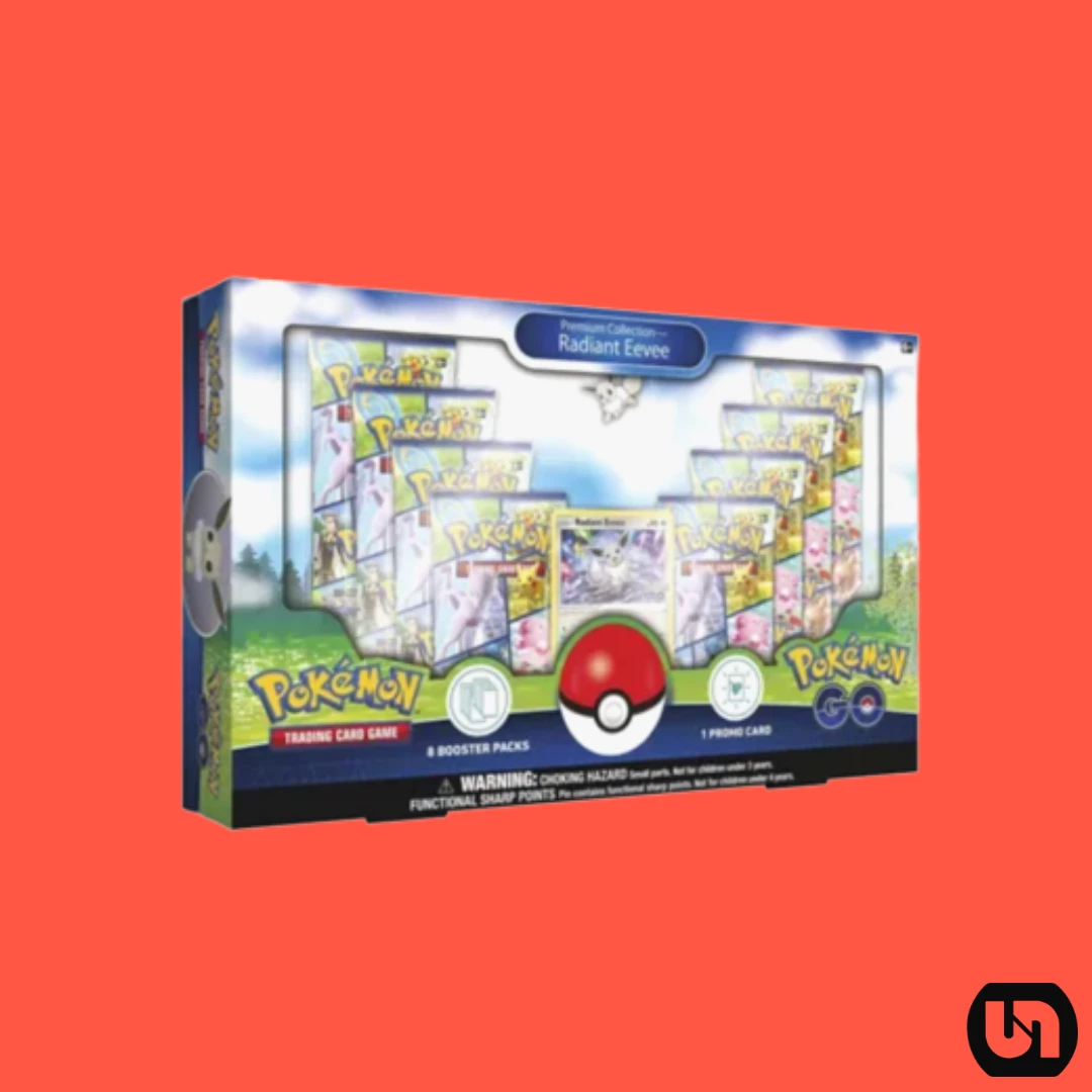 Best deal 🤩 Pokemon TCG: Pokemon GO - Premium Collection Radiant Eevee 🥰 3 Pokemon TCG: Pokemon GO - Premium Collection Radiant Eevee