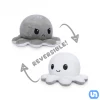 Deals π€© Teeturtle Toys & Figures Reversible Octopus: White & Gray Plush β 1 Teeturtle Toys & Figures Reversible Octopus: White & Gray Plush