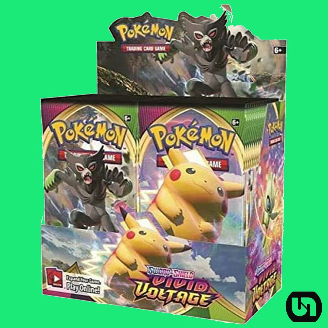 Buy 🤩 Pokemon TCG: Sword & Shield Vivid Voltage Booster Box 🛒 2 Pokemon TCG: Sword & Shield Vivid Voltage Booster Box