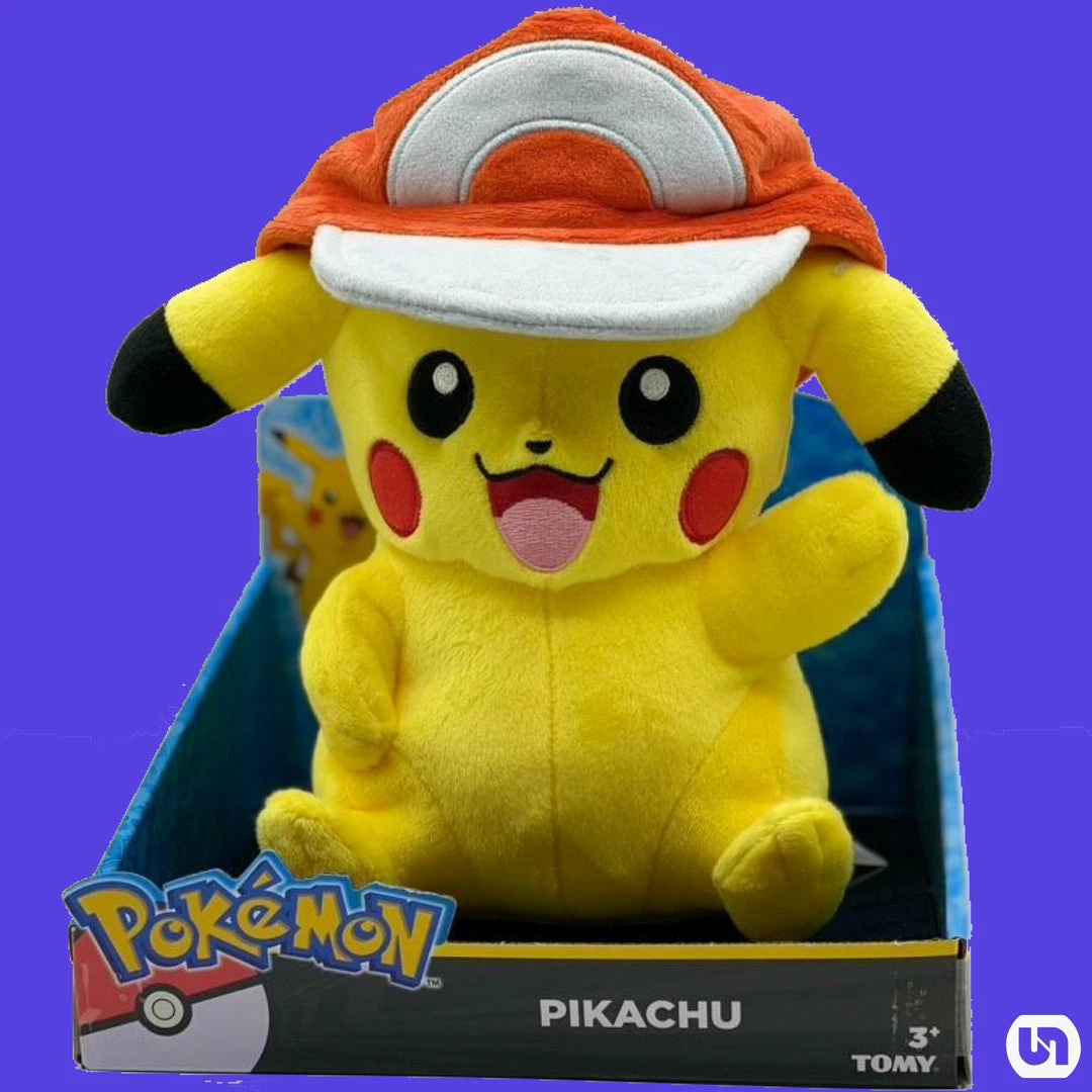 Best reviews of π― Tomy Pokemon: Pikachu Wearing Poke Ball Hat Plush βοΈ 3 Tomy Pokemon: Pikachu Wearing Poke Ball Hat Plush