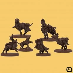 Steamforged Games LTD Miniatures Animal Adventures: Tales Of Dungeons & Doggies - Adventures Unleashed, Volume 3