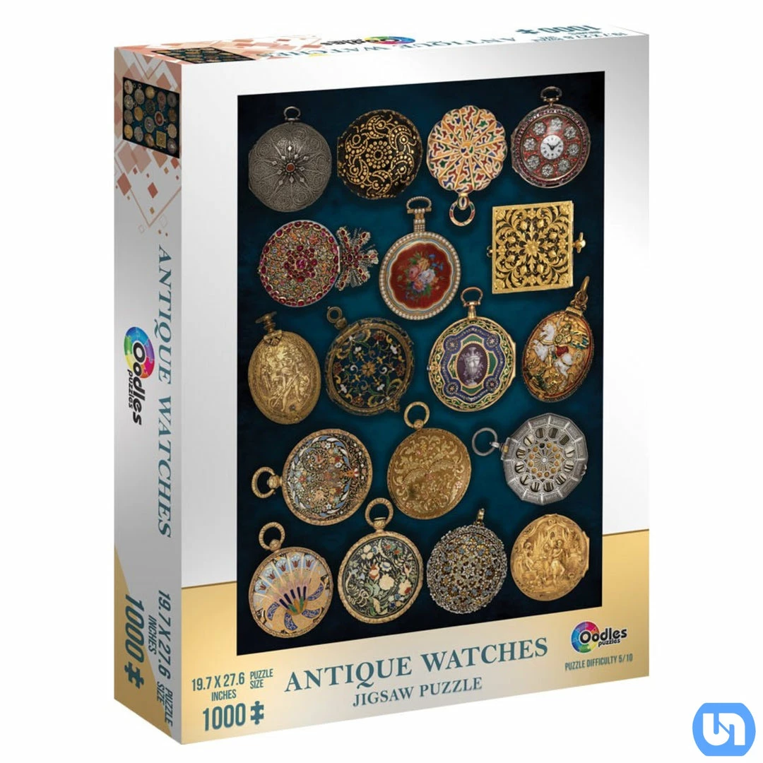 Discount π MCHEZO Puzzle: Antique β Watches 1000pc π₯° 3 MCHEZO Puzzle: Antique Watches 1000pc