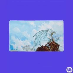 Arcane Tinman Dragon Shield: Playmat - Silver-Caelum, Beacon Of Light