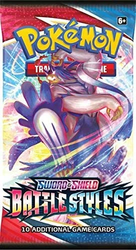 New ❤️ Pokemon TCG: Sword & Shield Battle Styles Booster Pack TCGs ⭐ 6 Pokemon TCG: Sword & Shield Battle Styles Booster Pack TCGs