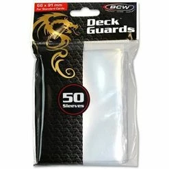 BCW: Clear Deck Guards Supplies