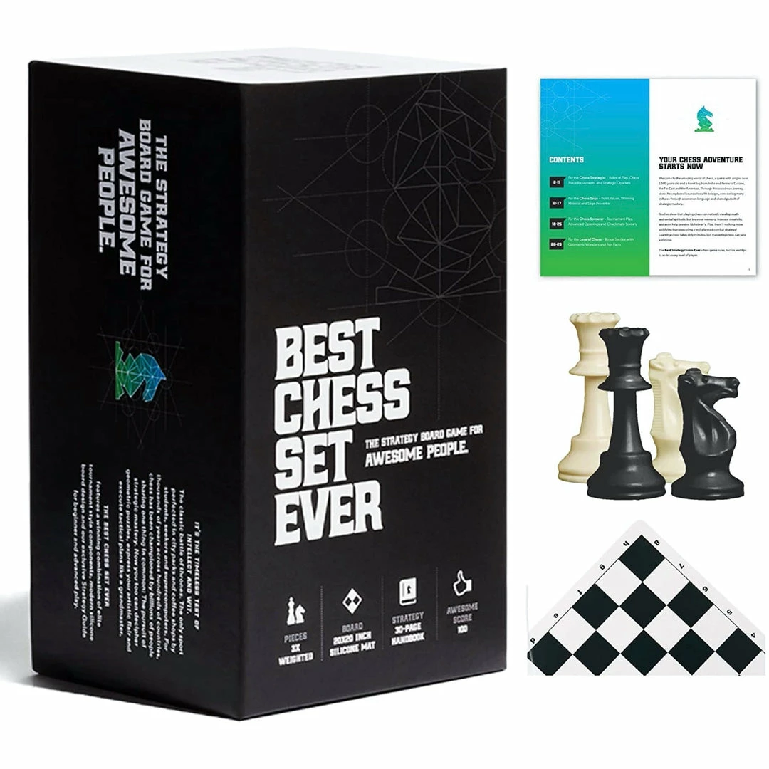 Cheap ๐ Chess Geeks Best Chess Set Ever Board Games ๐ 3 Chess Geeks Best Chess Set Ever Board Games