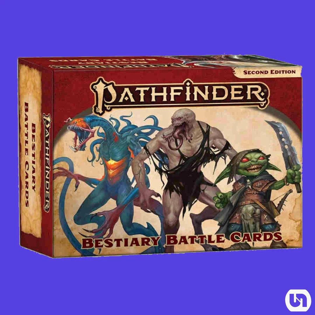 Best Sale π Paizo Publishing Pathfinder RPG: Bestiary Battle Cards 2nd Edition RPGs π 3 Paizo Publishing Pathfinder RPG: Bestiary Battle Cards 2nd Edition RPGs